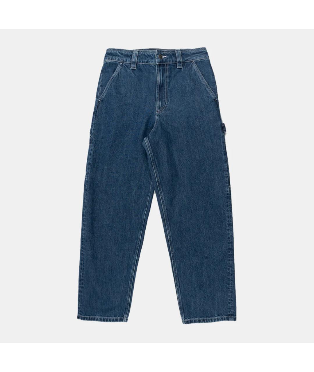 A.P.C. Синие хлопковые прямые джинсы, фото 6
