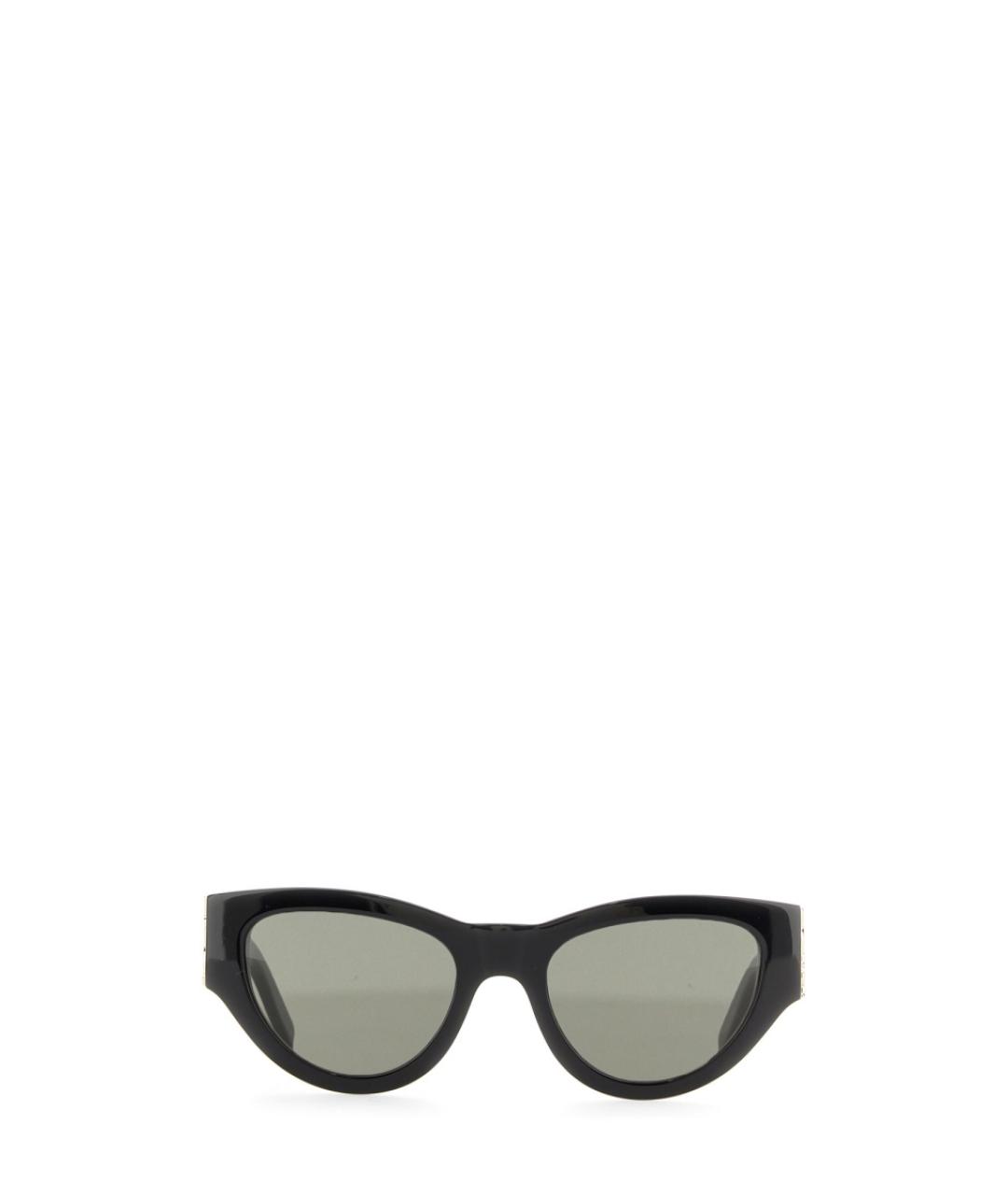 SAINT LAURENT Черные солнцезащитные очки, фото 1