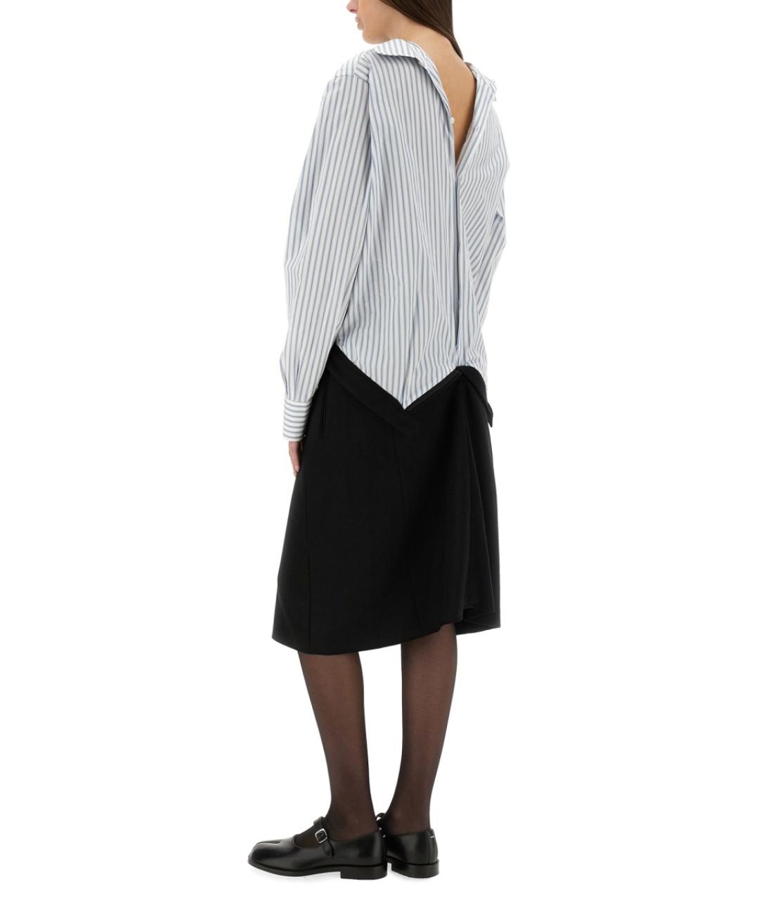 MAISON MARGIELA Мульти хлопковое повседневное платье, фото 3