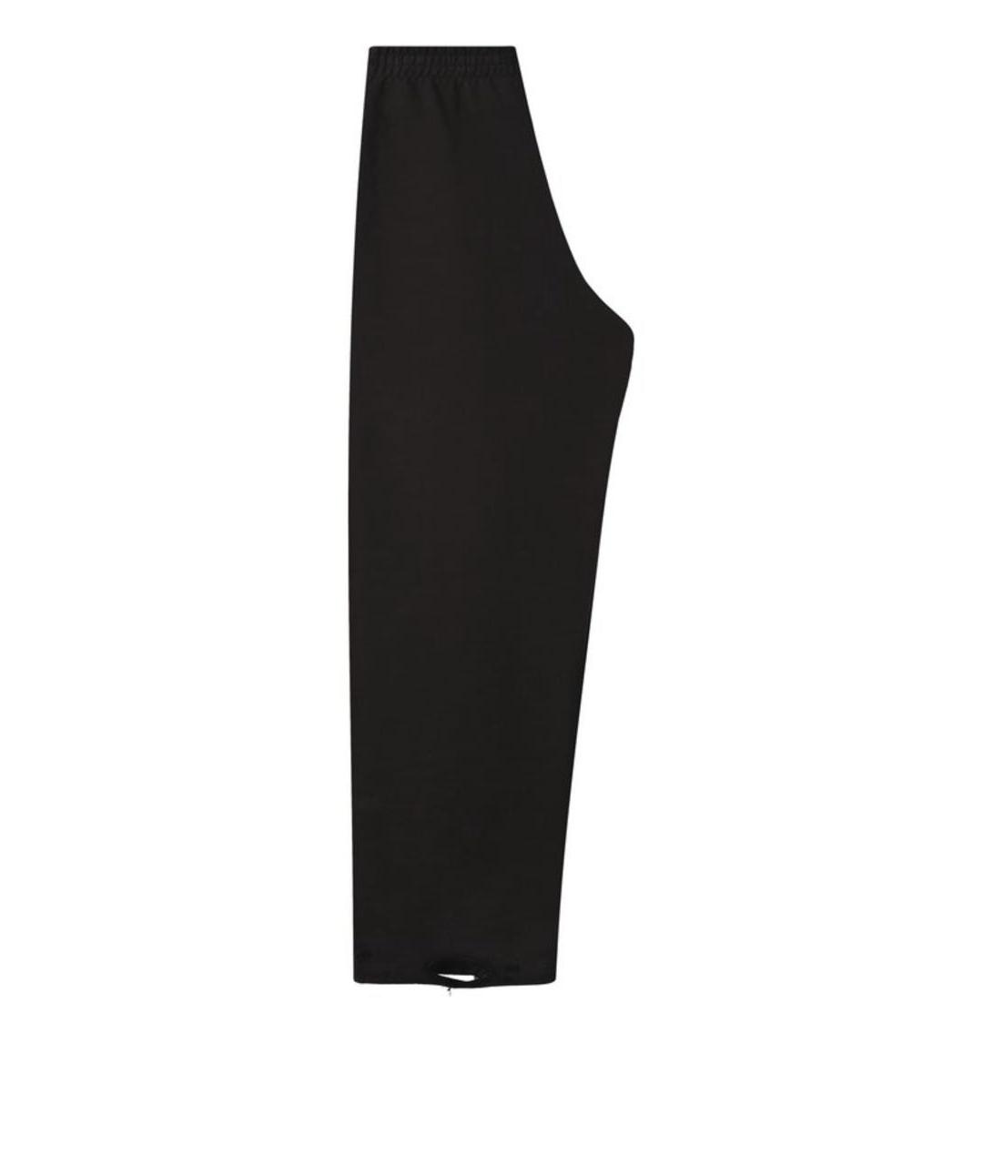 BALENCIAGA Черный хлопко-эластановый спортивные костюмы, фото 3