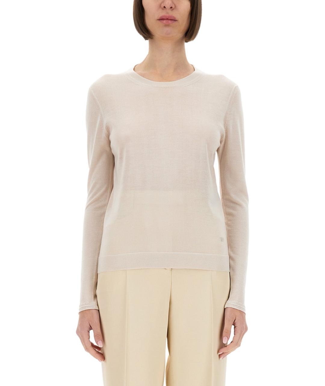 TOM FORD Белый кашемировый джемпер / свитер, фото 2