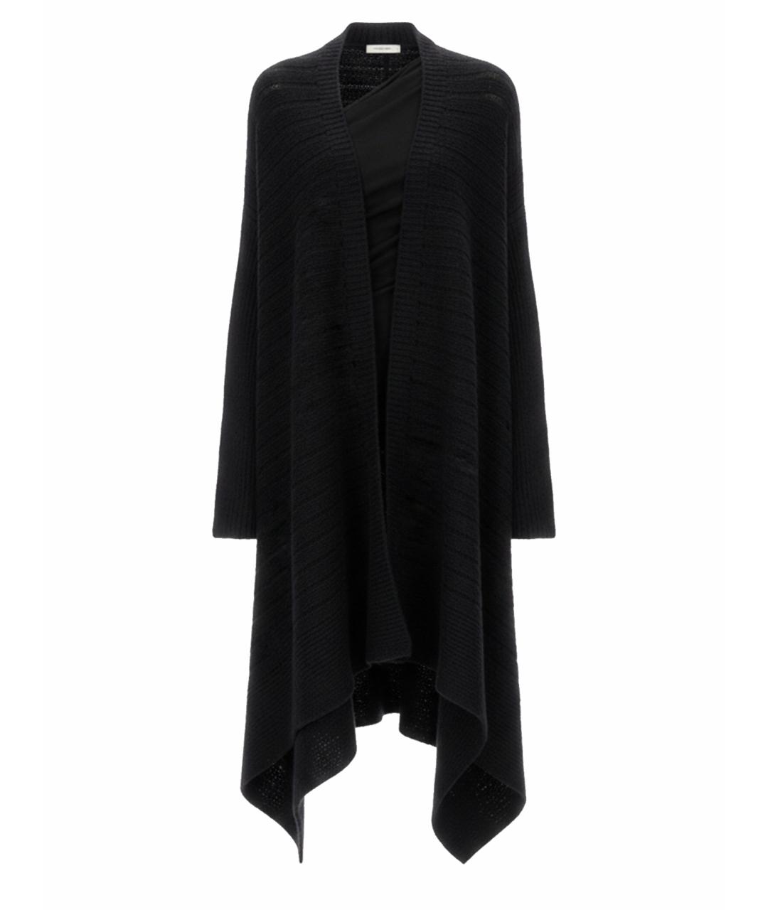 RICK OWENS Черный шерстяной кардиган, фото 1