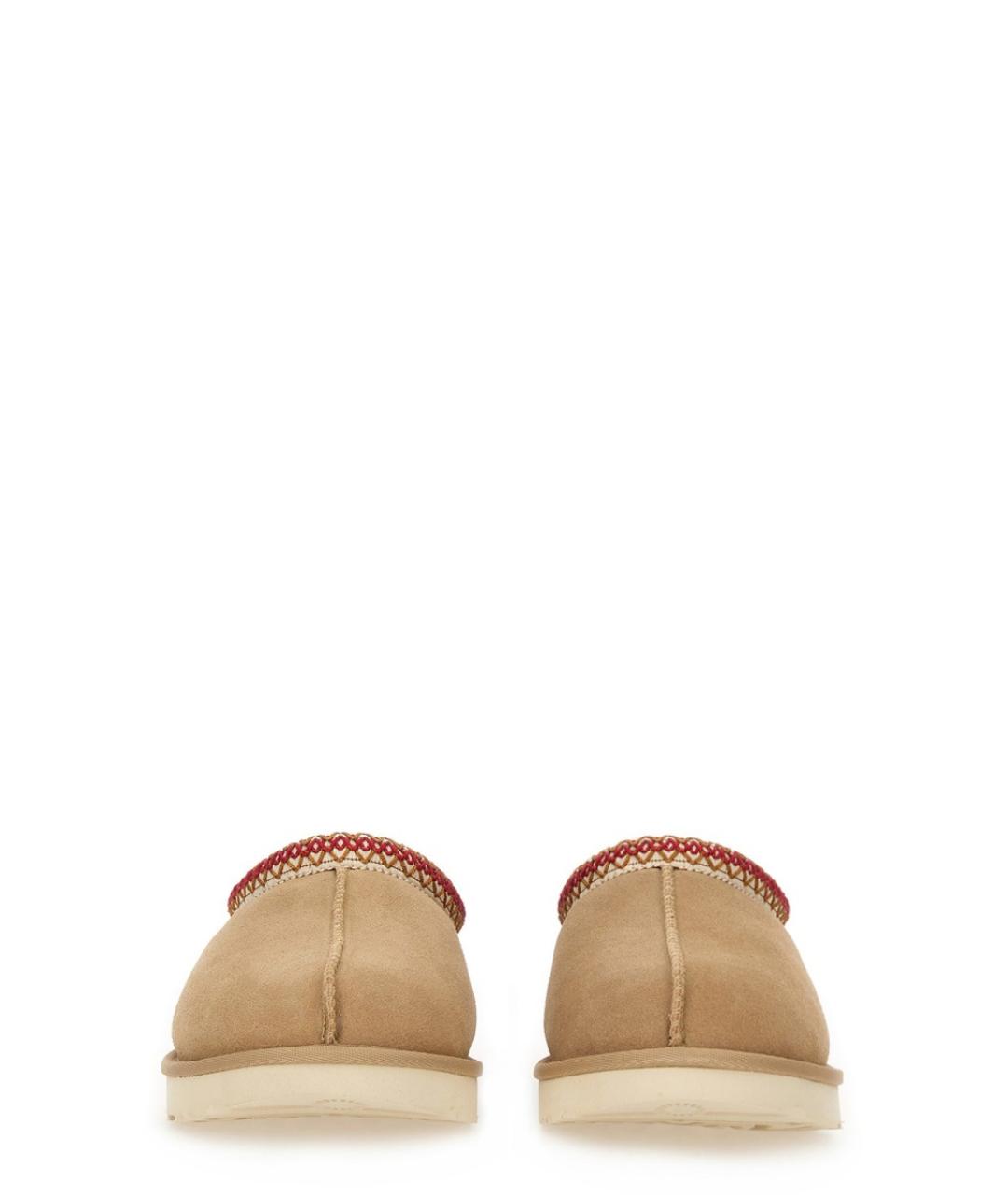 UGG AUSTRALIA Бежевые замшевые мюли, фото 4