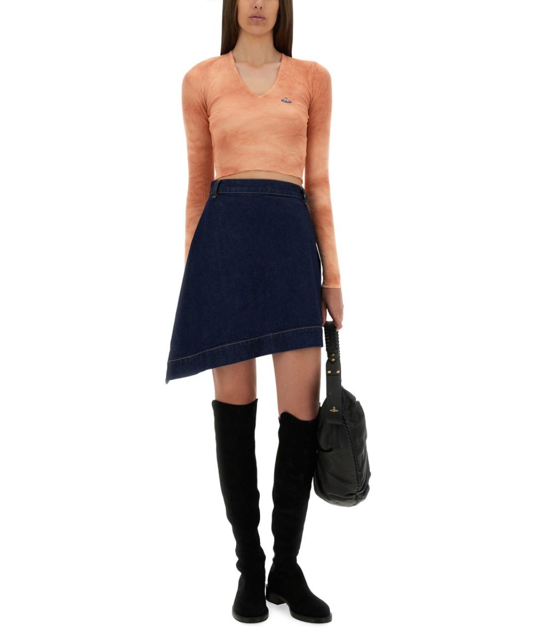 VIVIENNE WESTWOOD Розовая хлопковая блузы, фото 3