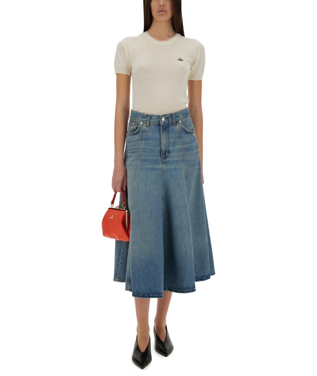 VIVIENNE WESTWOOD Белый шелковый джемпер / свитер, фото 3