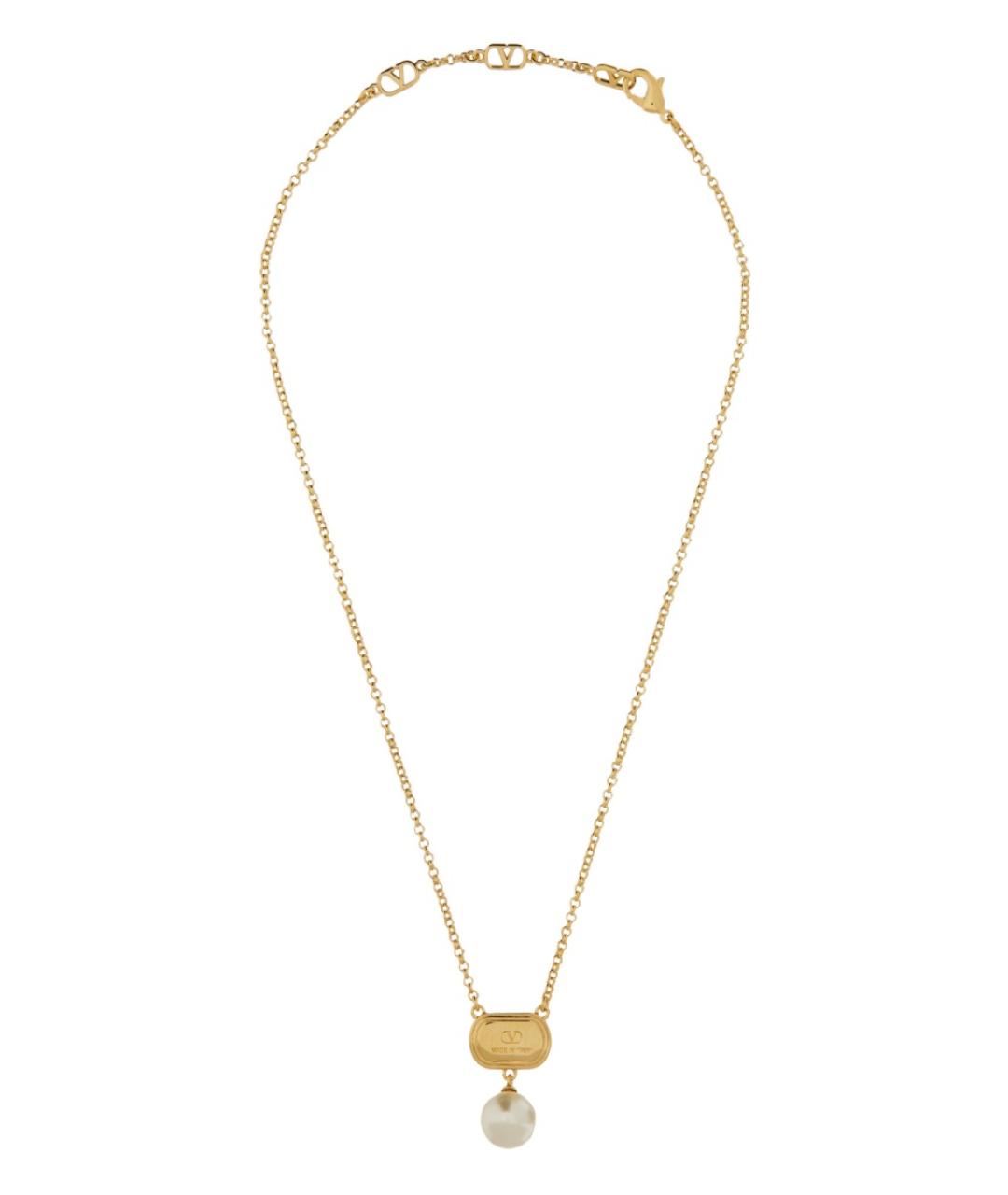 VALENTINO Золотая латунная цепочка, фото 2