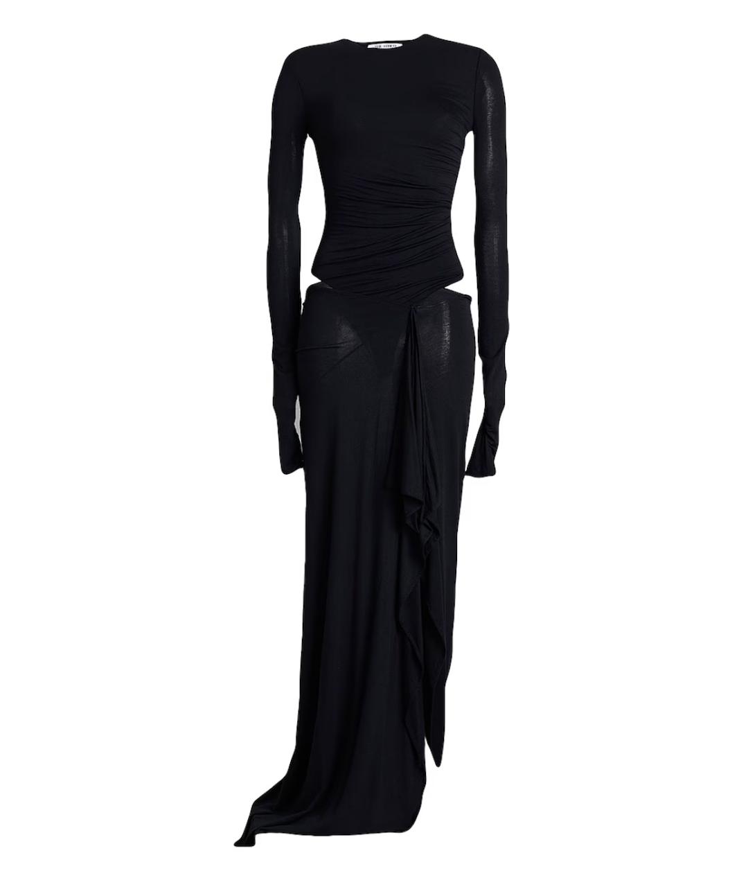 THE ATTICO Черное повседневное платье, фото 1