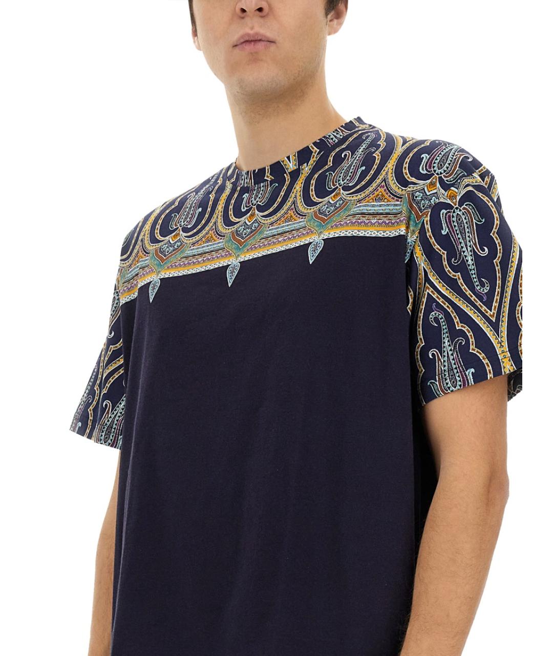ETRO Мульти хлопковая футболка, фото 5