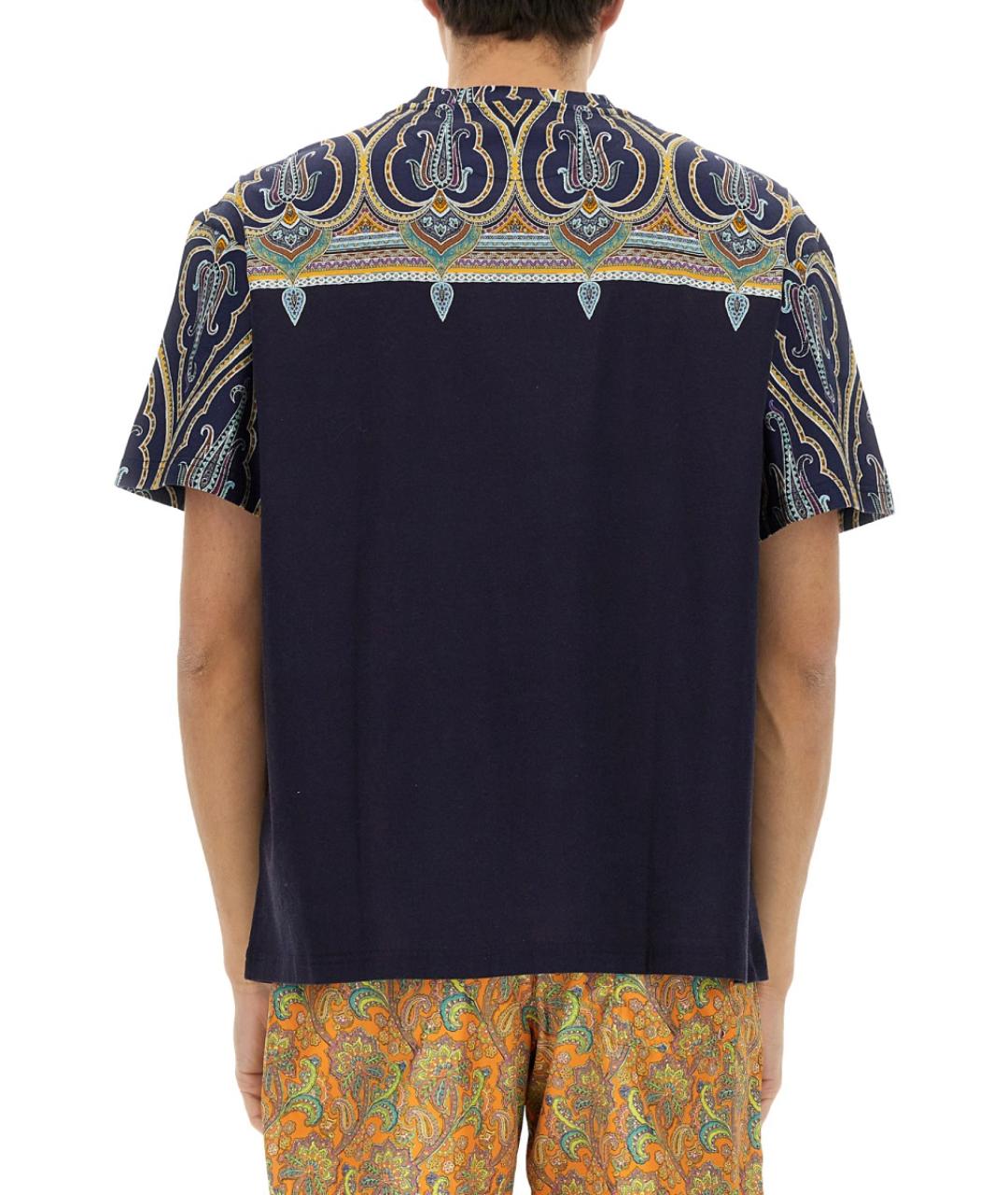 ETRO Мульти хлопковая футболка, фото 4