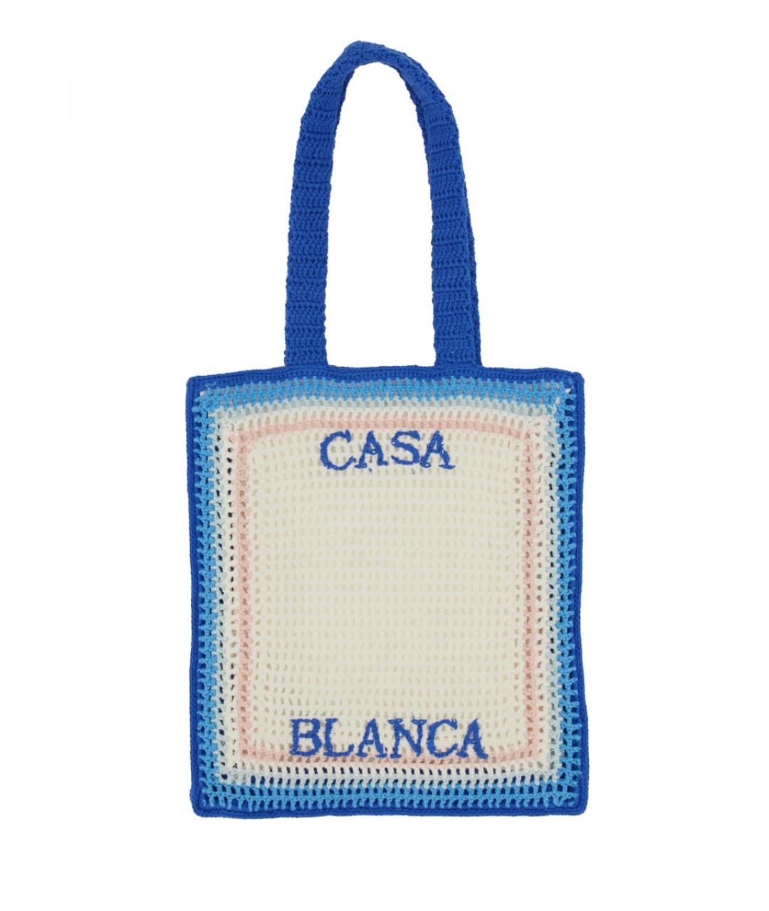 CASABLANCA Синяя сумка тоут, фото 1