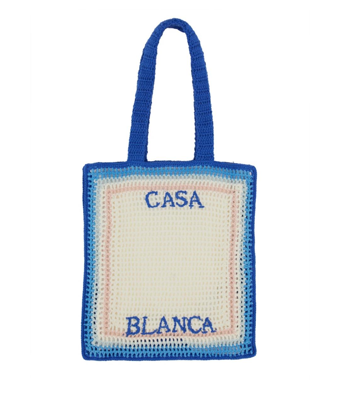 CASABLANCA Синяя сумка тоут, фото 2