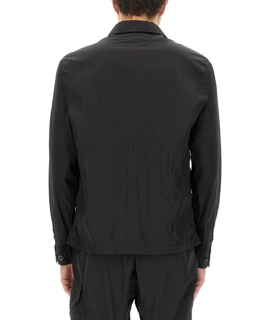 CP COMPANY Черная полиамидовая куртка, фото 4