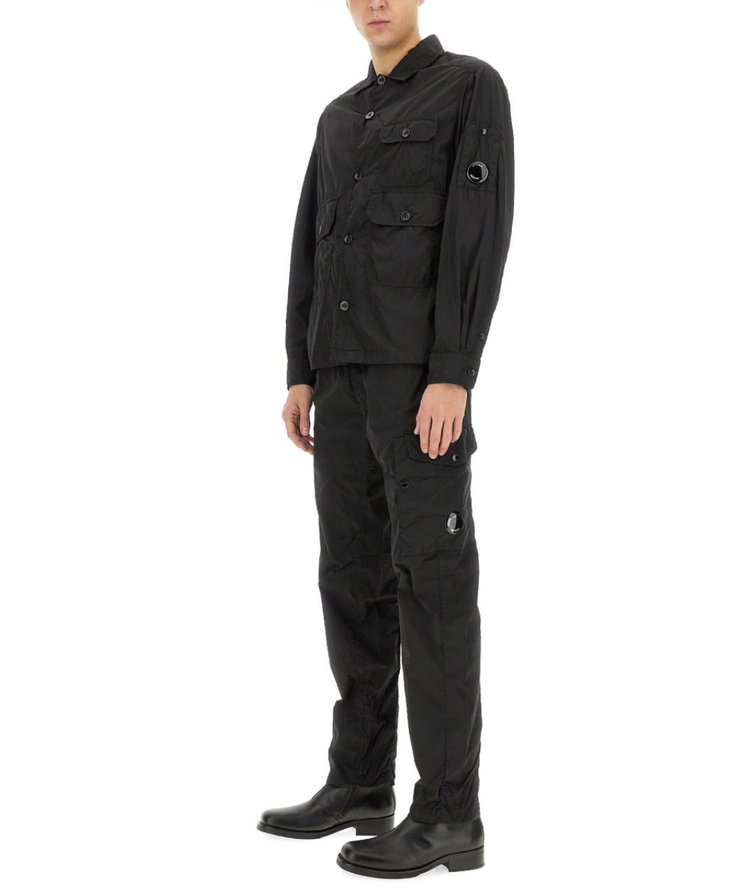 CP COMPANY Черная полиамидовая куртка, фото 3