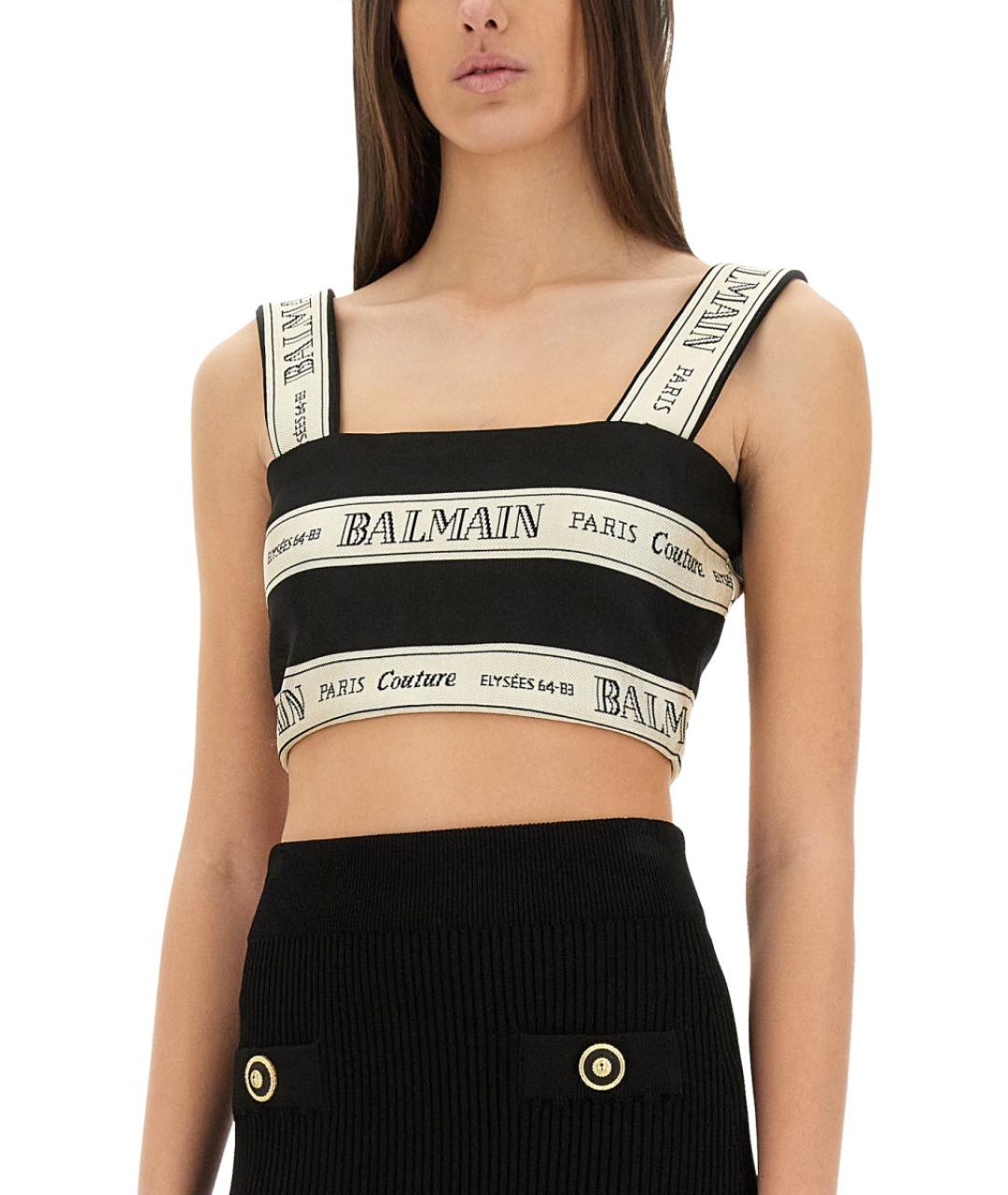 BALMAIN Мульти вискозная блузы, фото 5