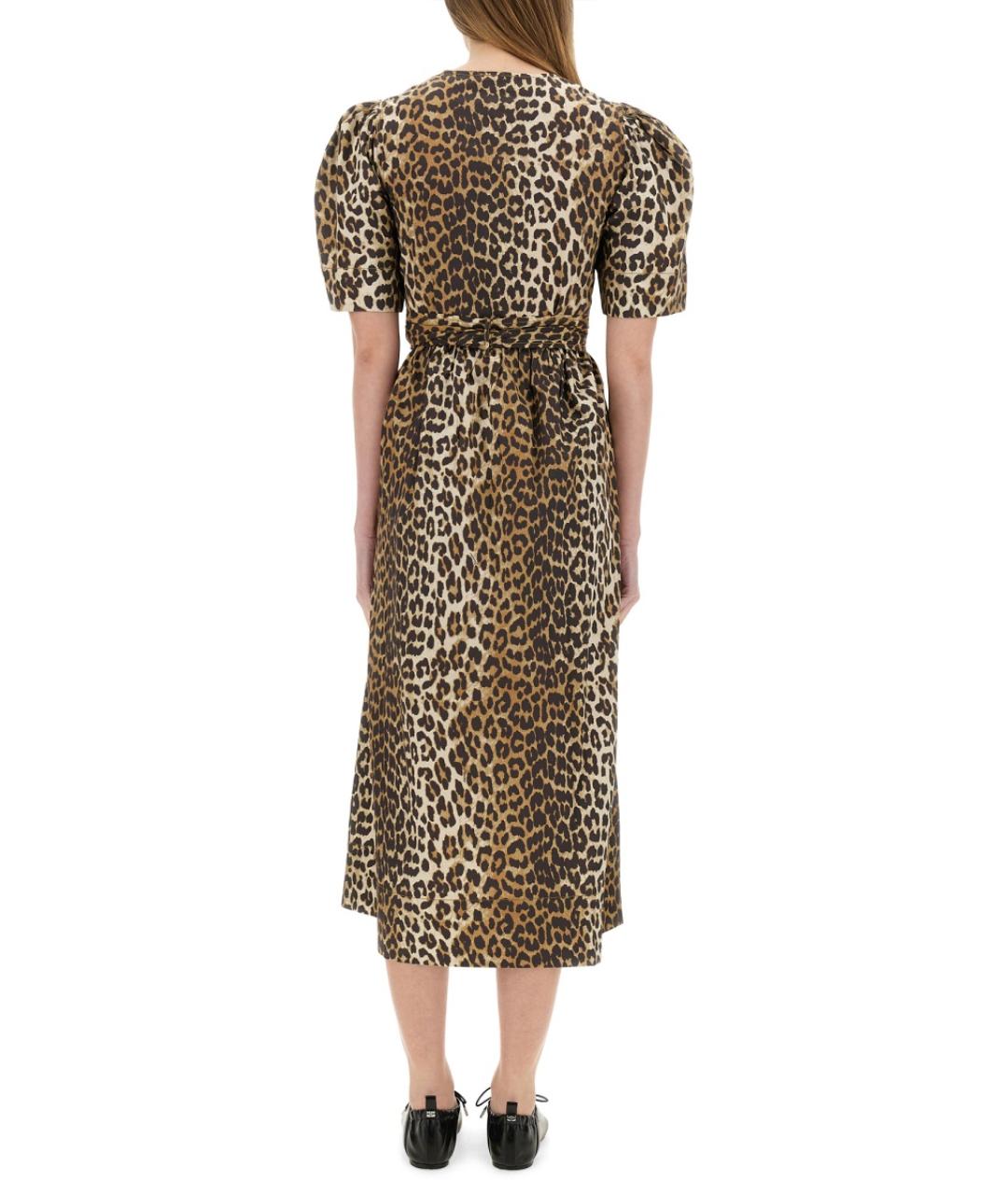 GANNI Мульти хлопковое повседневное платье, фото 4