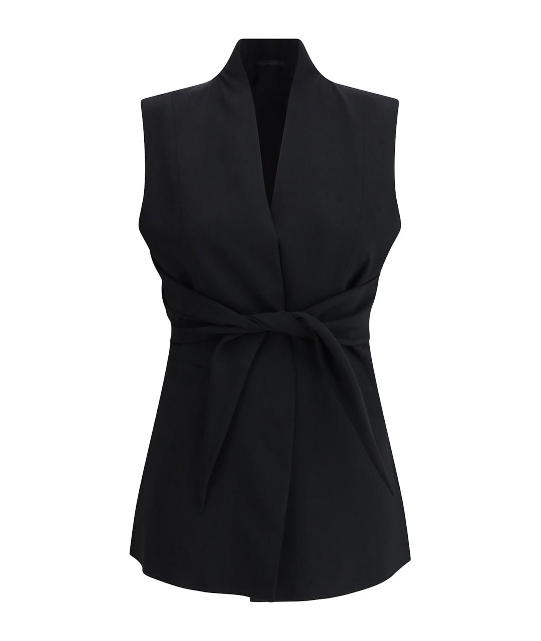 RICK OWENS Черный шерстяной жакет/пиджак, фото 1