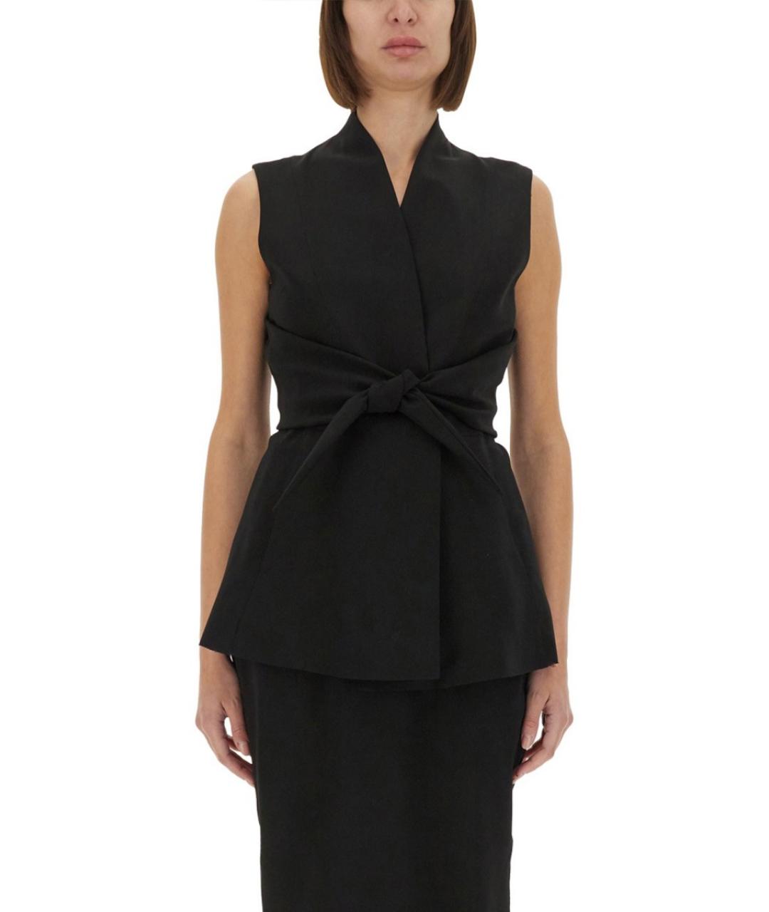 RICK OWENS Черный шерстяной жакет/пиджак, фото 2