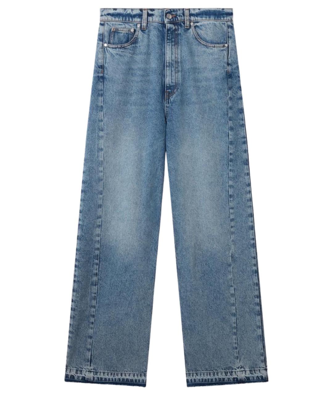 STELLA MCCARTNEY Синие хлопковые прямые джинсы, фото 1