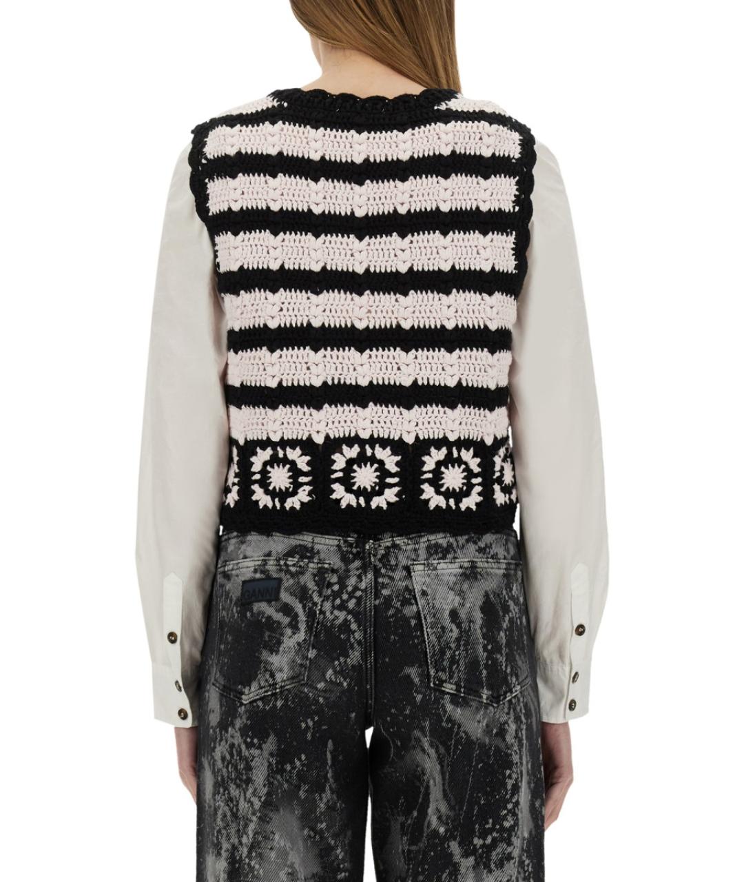 GANNI Мульти хлопковый жилет, фото 4