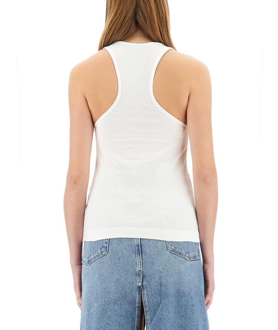 STELLA MCCARTNEY Белая хлопковая майка, фото 4