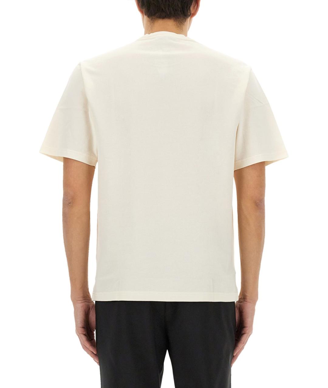 DOLCE&GABBANA Белая хлопковая футболка, фото 4