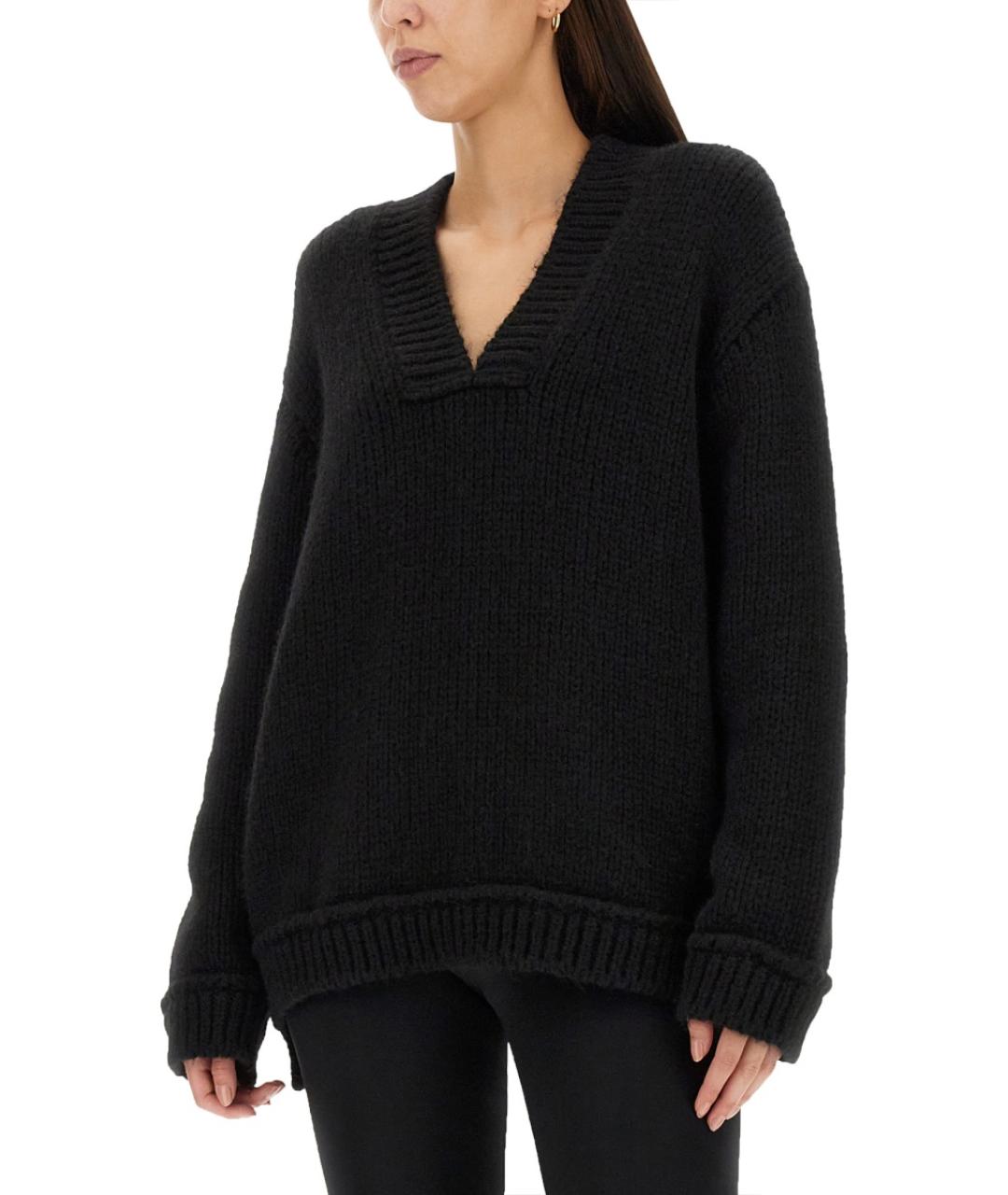 TOM FORD Черный шерстяной джемпер / свитер, фото 5