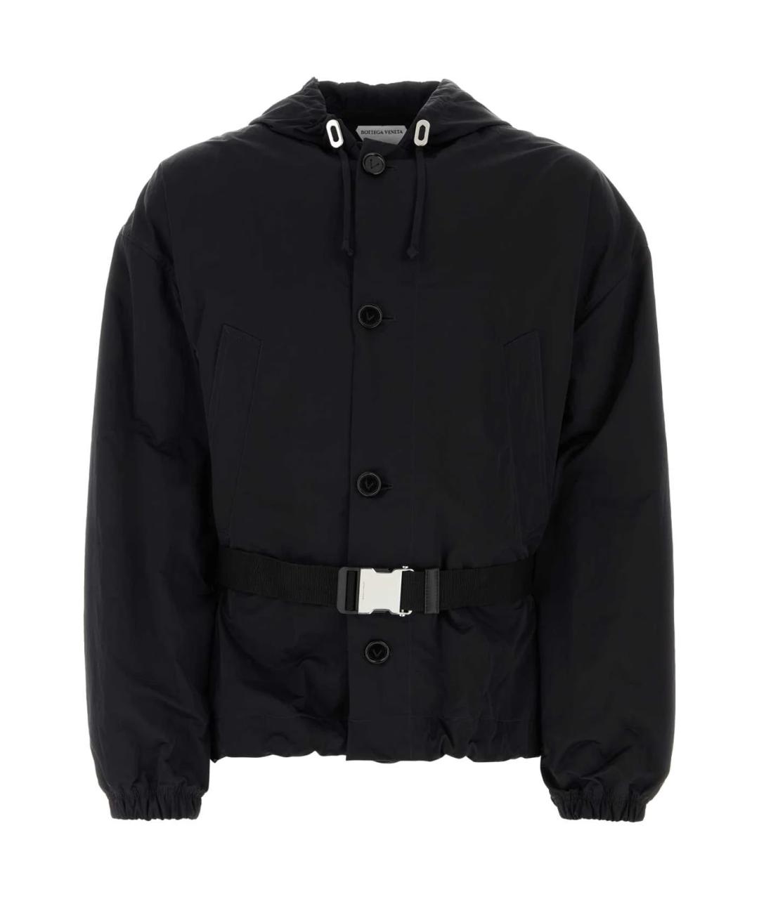 BOTTEGA VENETA Черная полиамидовая куртка, фото 1