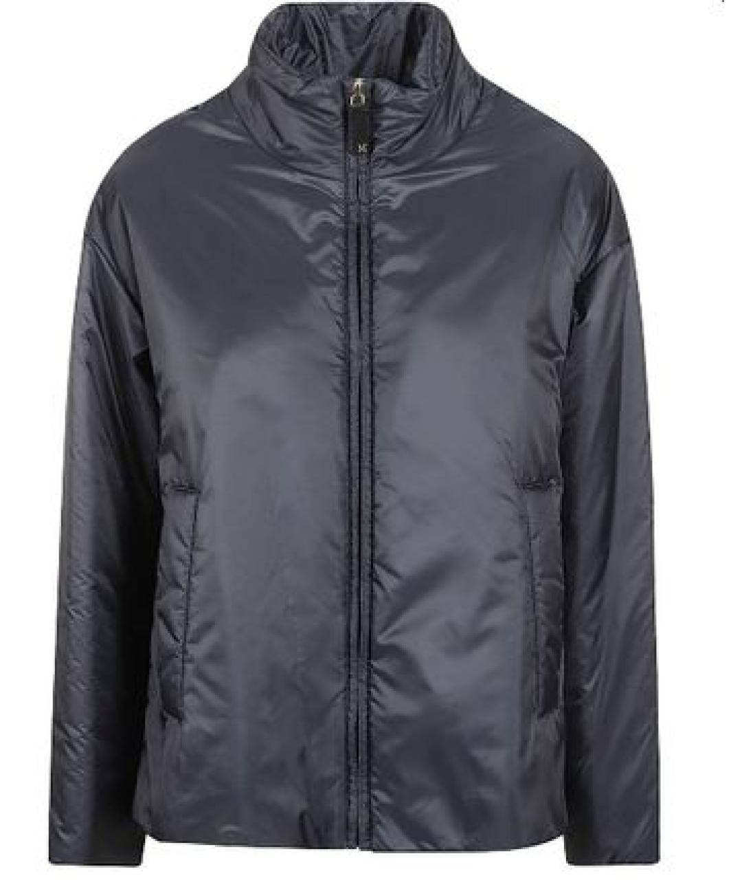 'S MAX MARA Синяя полиэстеровая куртка, фото 1