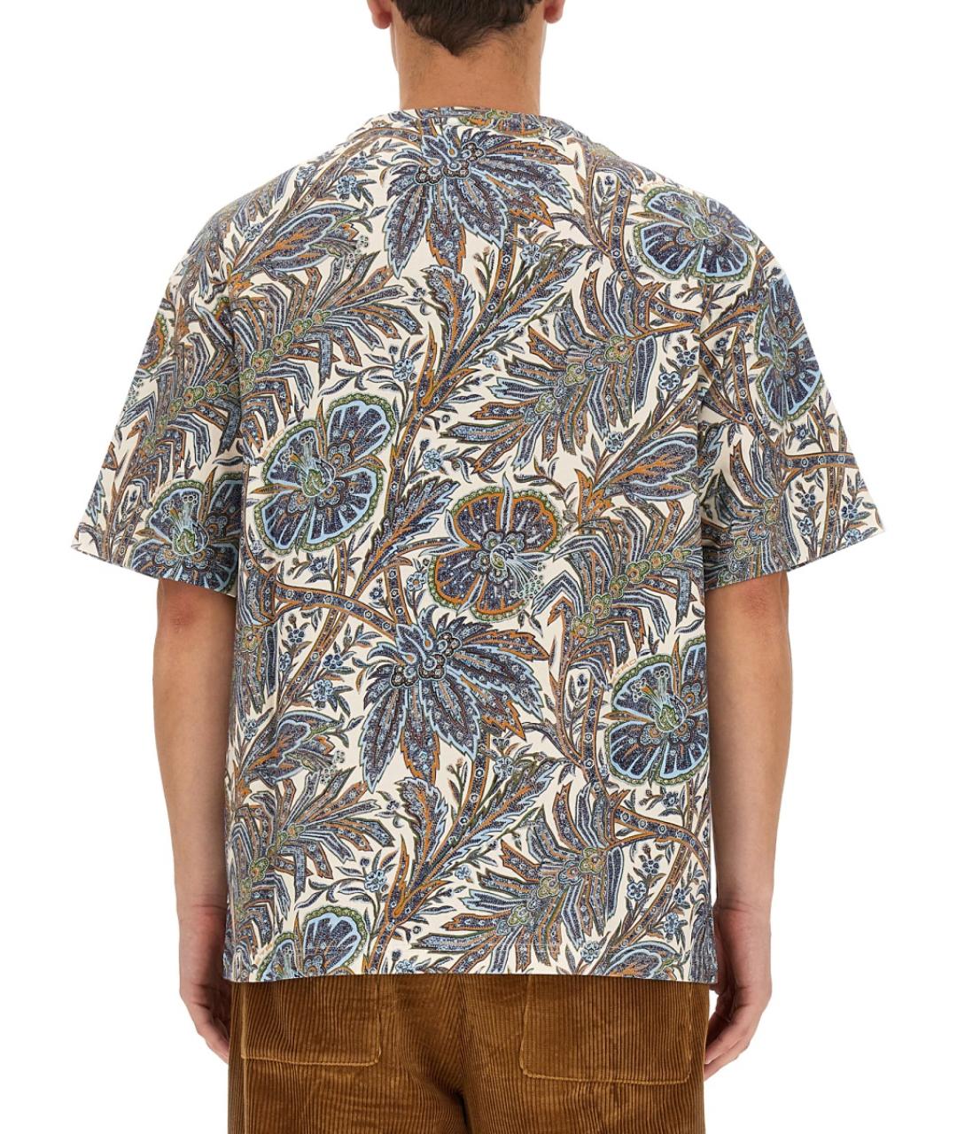 ETRO Мульти хлопковая футболка, фото 4