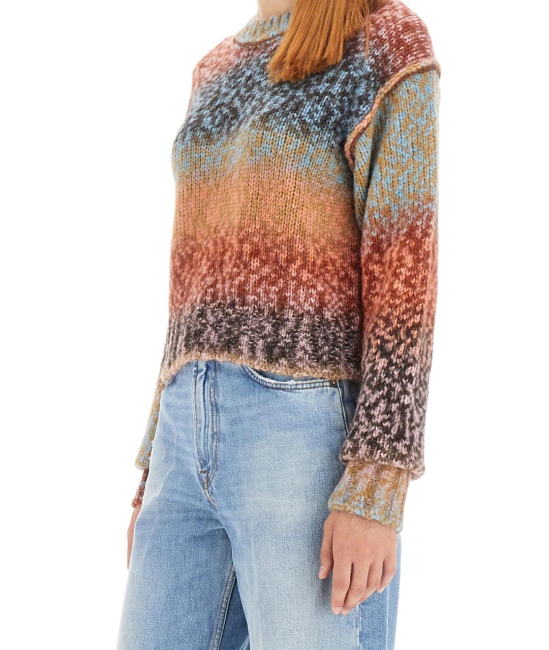 ACNE STUDIOS Мульти шерстяной джемпер / свитер, фото 4