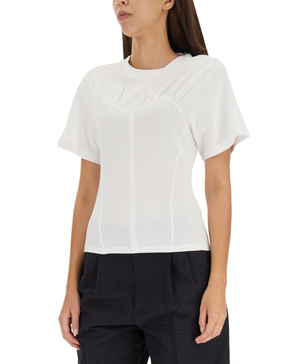 ISABEL MARANT Белая хлопковая футболка, фото 5