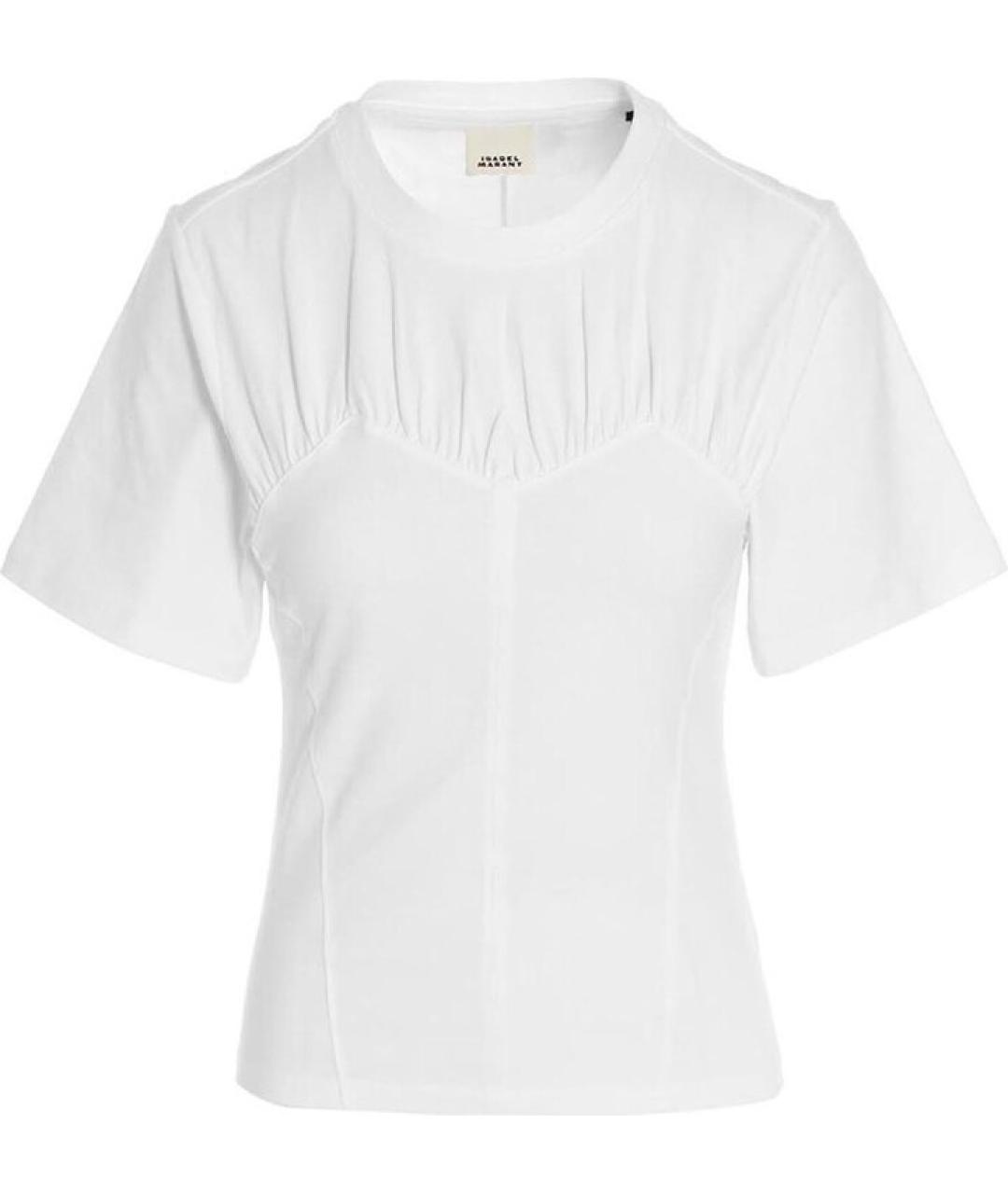 ISABEL MARANT Белая хлопковая футболка, фото 1