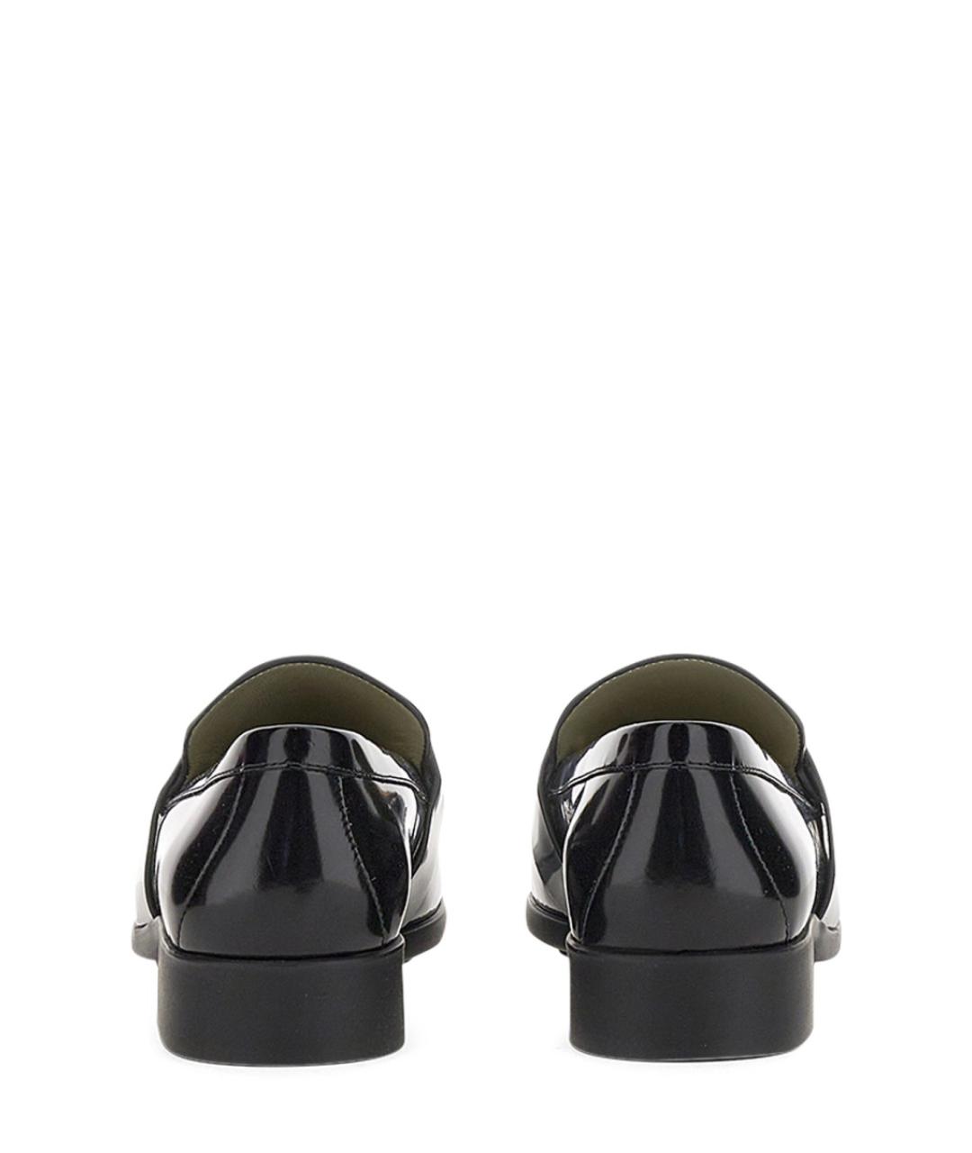 BOTTEGA VENETA Черные кожаные лоферы, фото 4