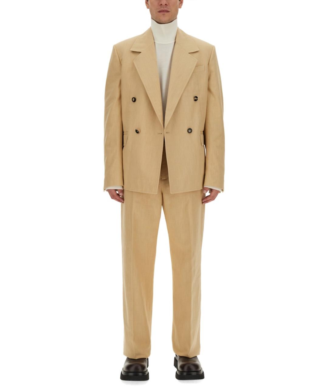 BOTTEGA VENETA Белый шерстяной джемпер / свитер, фото 2