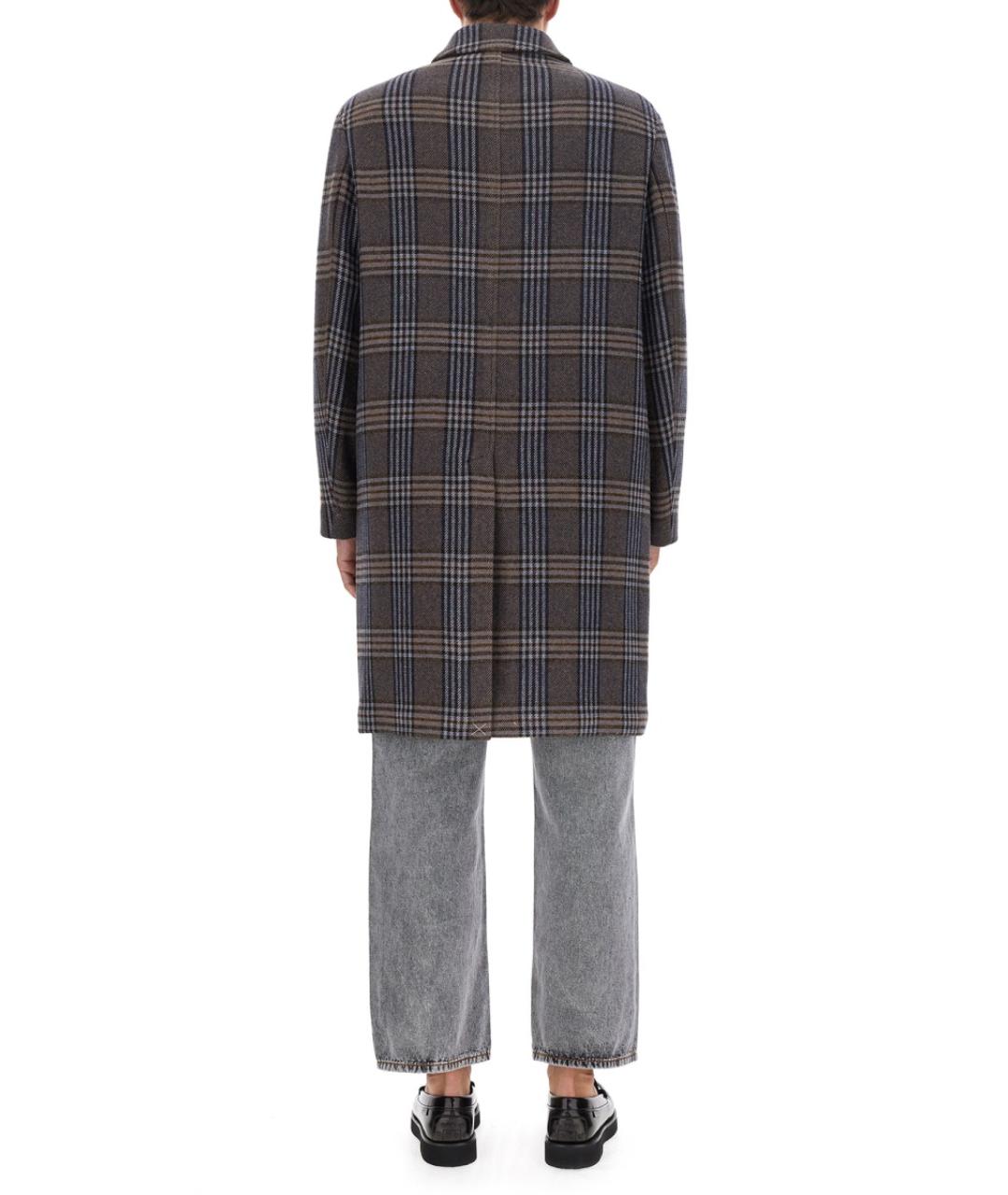 ETRO Мульти шерстяное пальто, фото 4