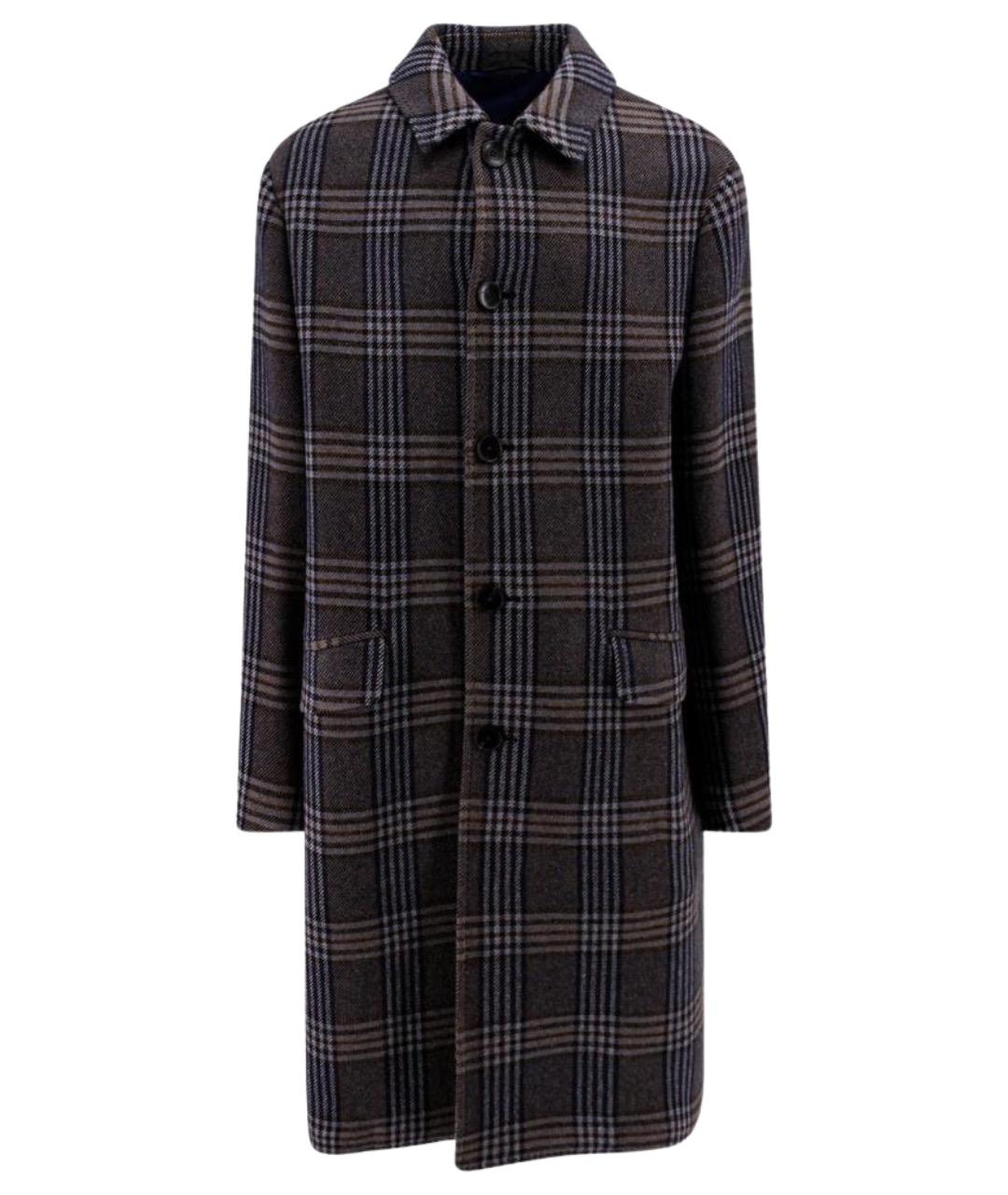 ETRO Мульти шерстяное пальто, фото 1