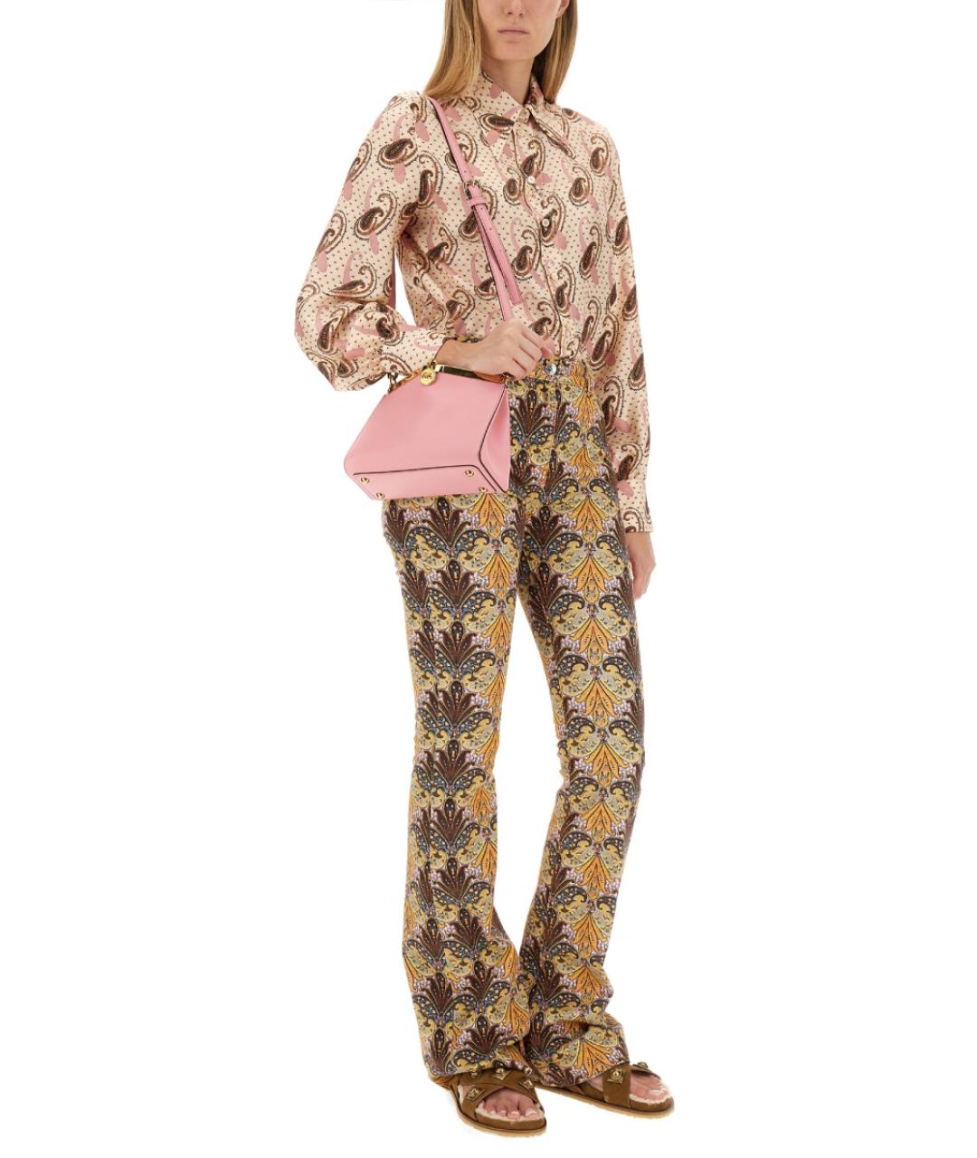 ETRO Мульти шелковая рубашка, фото 3