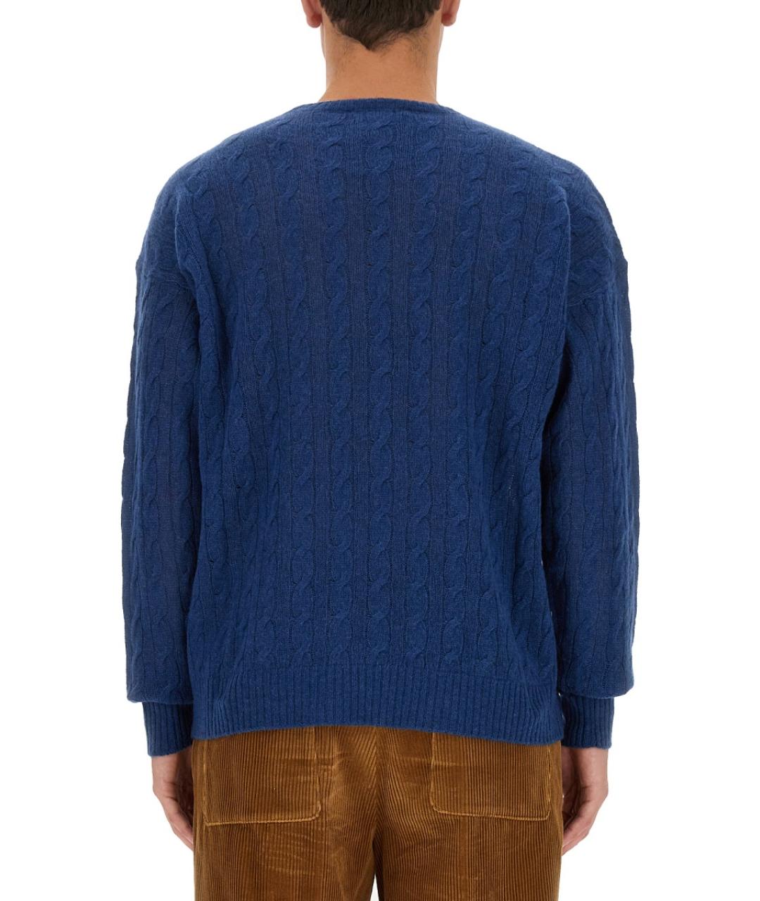 ETRO Синий кашемировый джемпер / свитер, фото 4