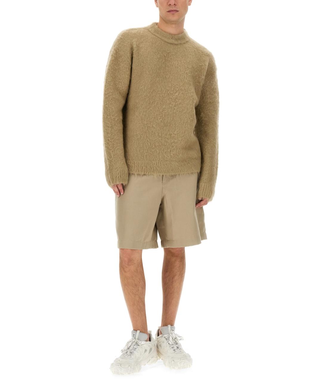 ACNE STUDIOS Бежевый полиамидовый джемпер / свитер, фото 3