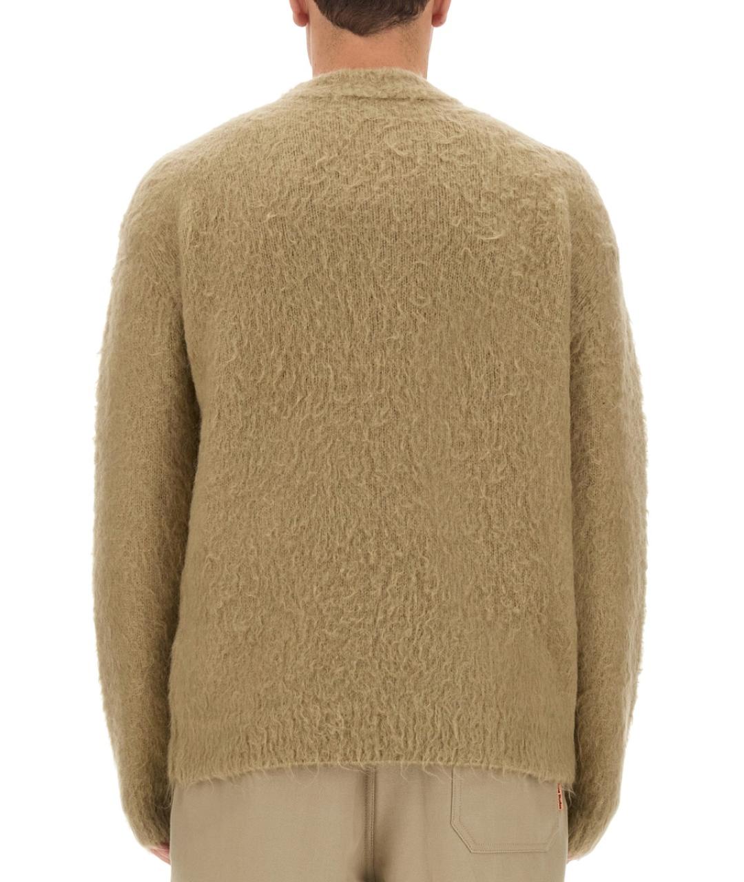 ACNE STUDIOS Бежевый полиамидовый джемпер / свитер, фото 4