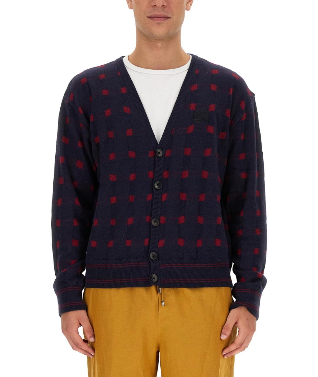 ETRO Мульти шерстяной кардиган, фото 2