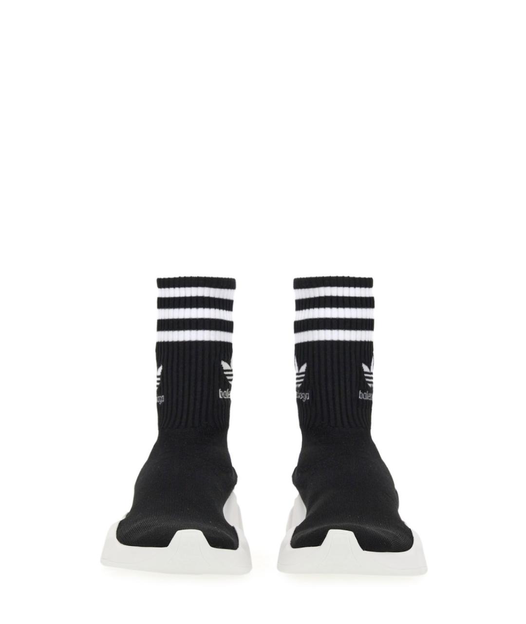 BALENCIAGA Черные текстильные кроссовки, фото 2