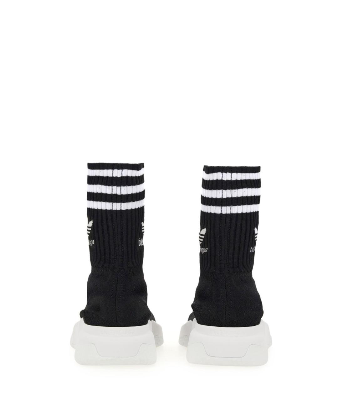 BALENCIAGA Черные текстильные кроссовки, фото 4