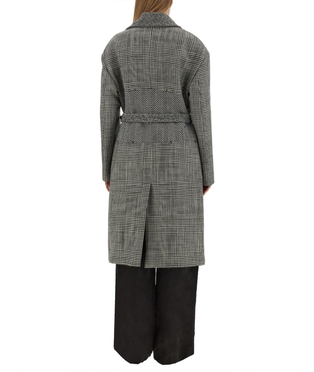 TOM FORD Серое шерстяное пальто, фото 4