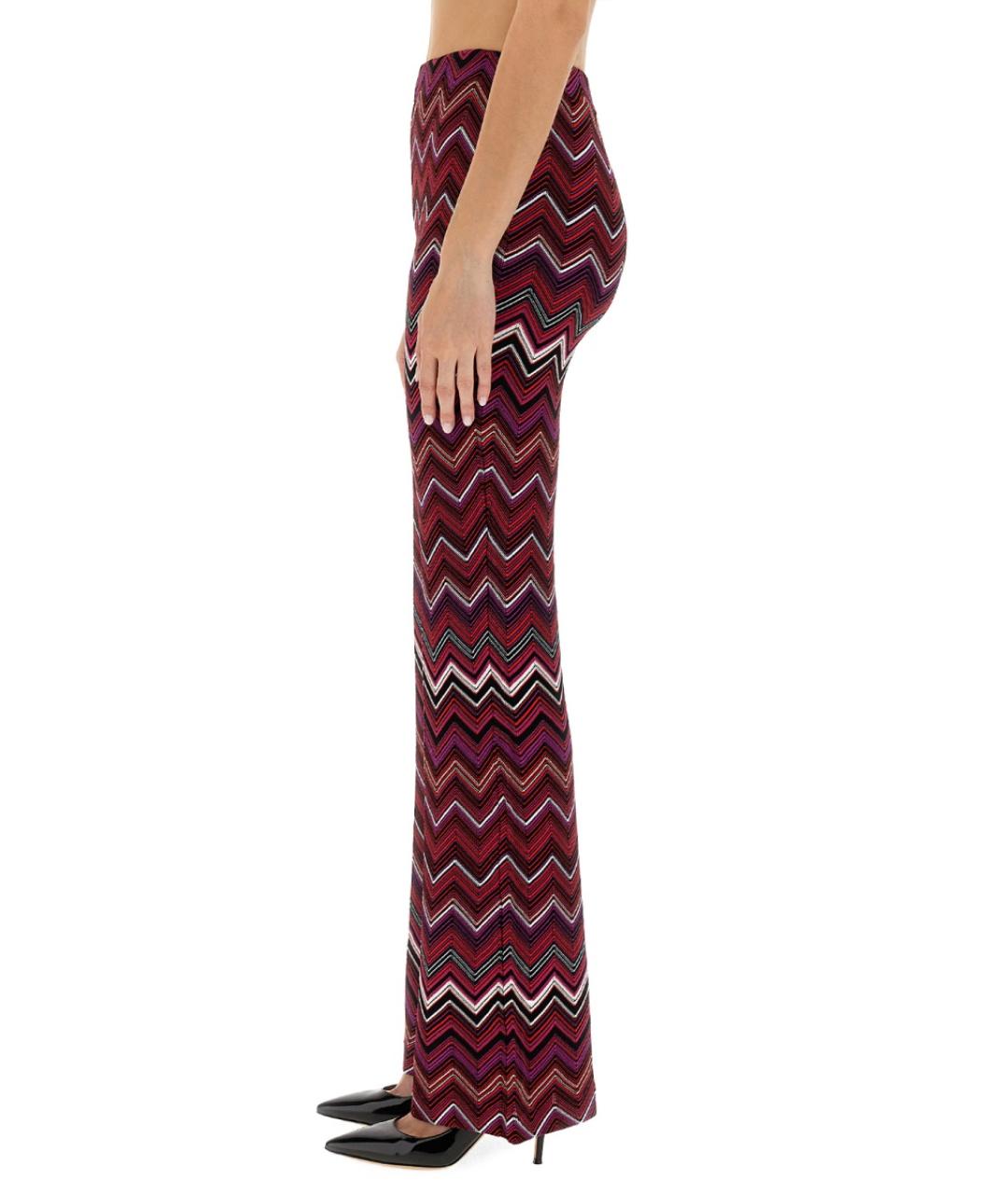MISSONI Мульти вискозные прямые брюки, фото 5
