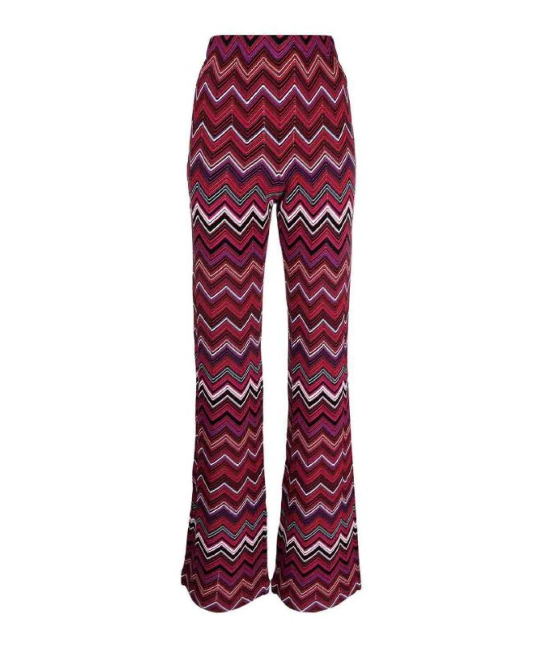 MISSONI Мульти вискозные прямые брюки, фото 1