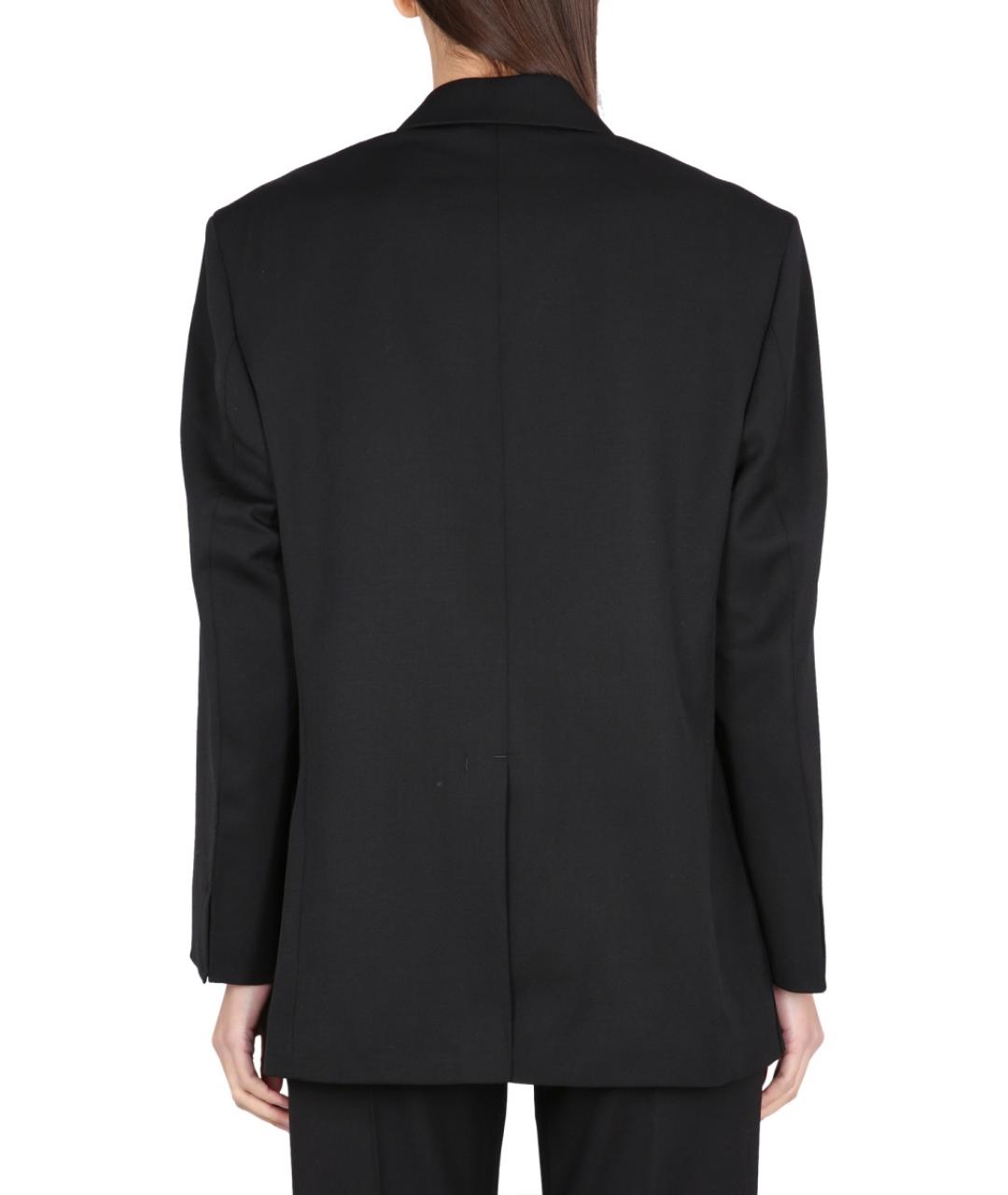 JACQUEMUS Черный шерстяной жакет/пиджак, фото 3