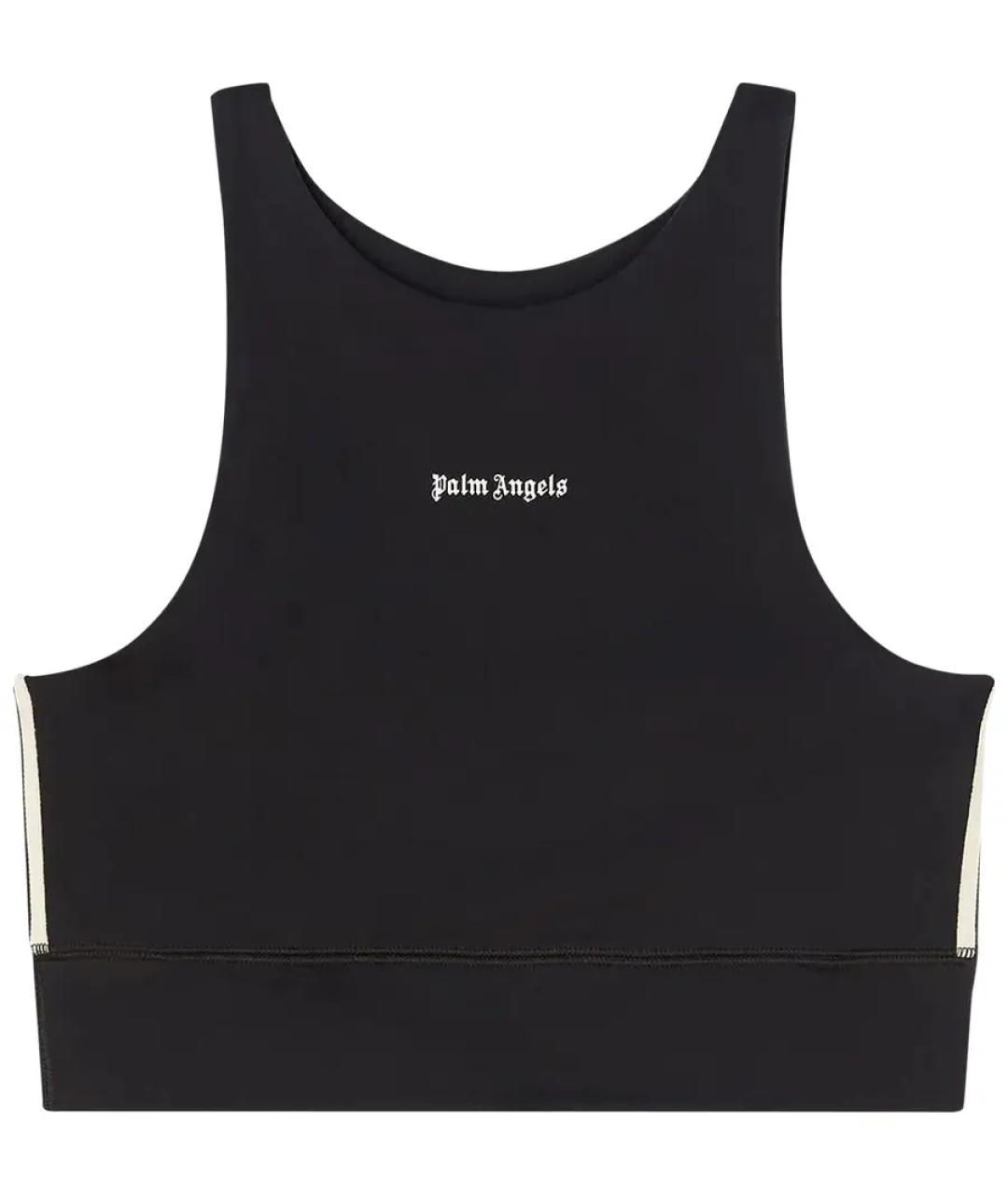 PALM ANGELS Черная полиамидовая блузы, фото 1