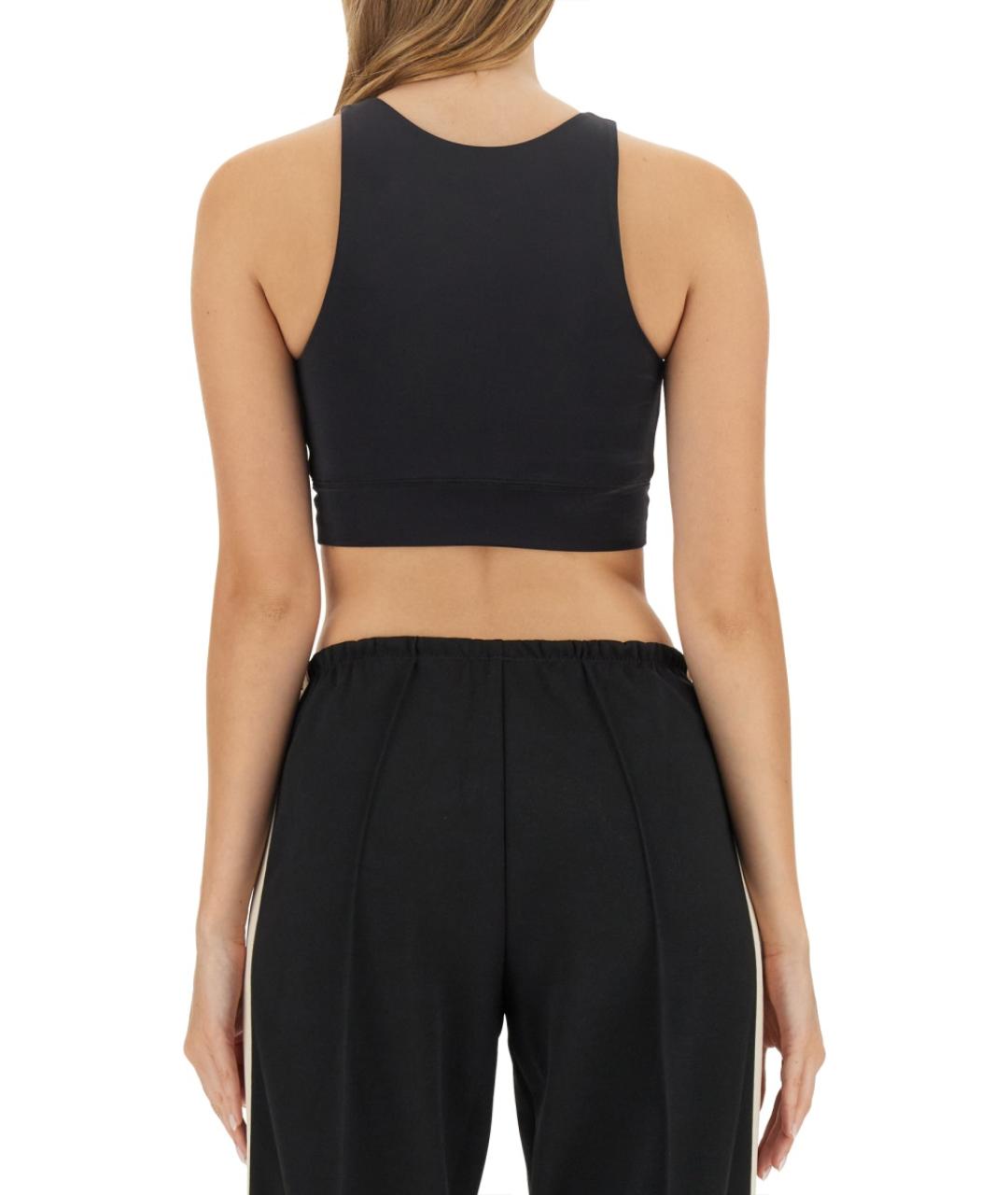 PALM ANGELS Черная полиамидовая блузы, фото 4