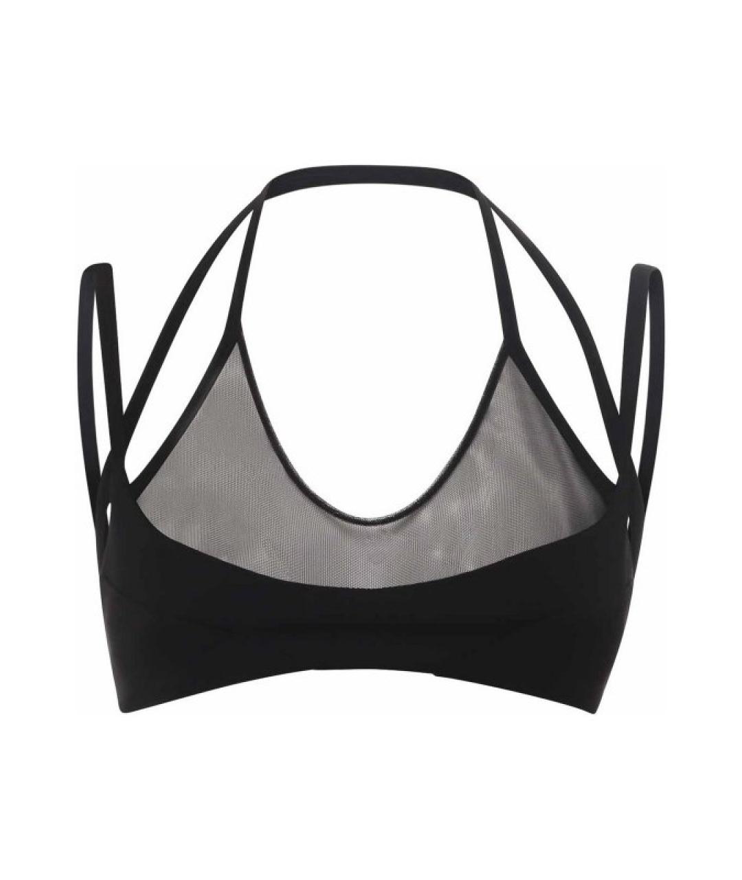 THE ATTICO Черная полиэстеровая блузы, фото 1